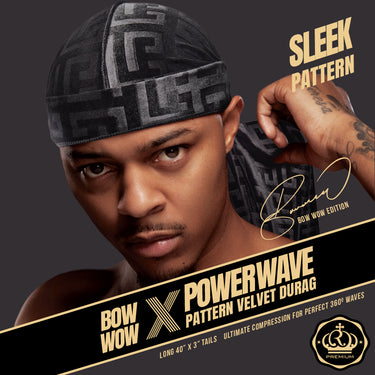 Red Premium Bow Wow Power Wave Greek Key Black HD91 - ANNS BEAUTY SUPPLY